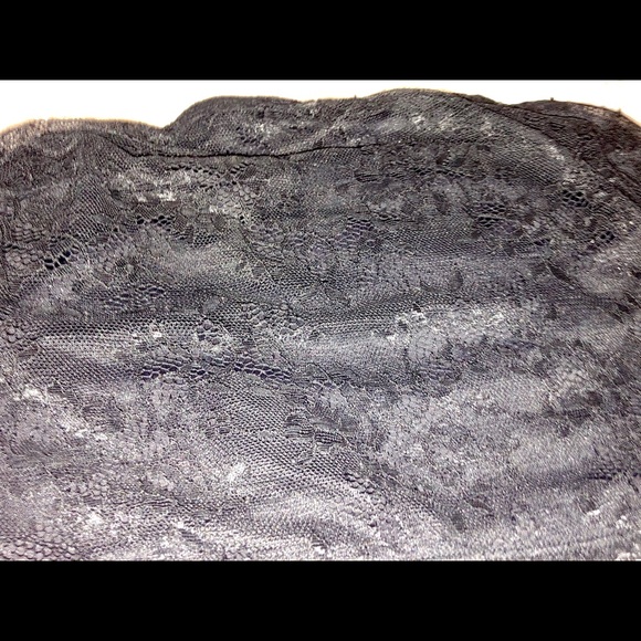 Lace black tube top - Picture 2 of 3